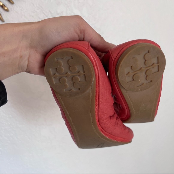 Tory Burch Pink Ballet Flats size 7.5 - Picture 5 of 7